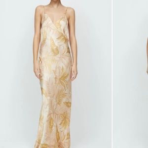 Bec + Bridge Dusty Palms Maxi Dress NWT